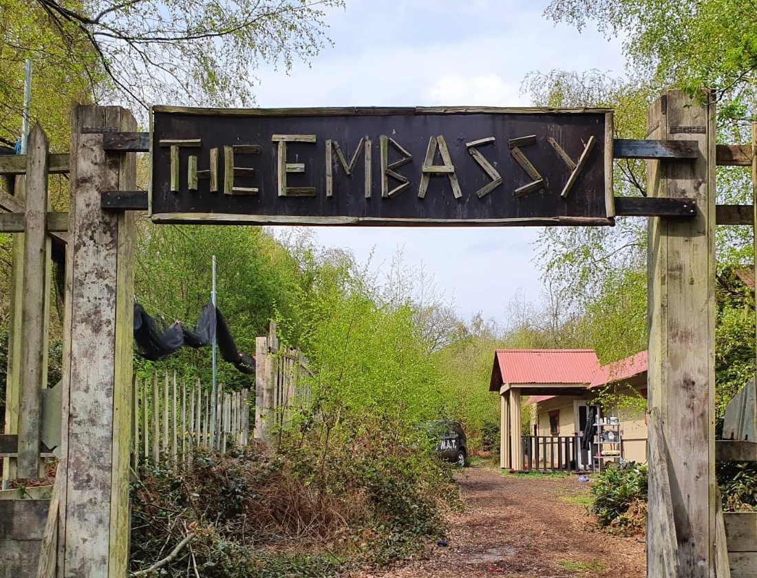 The Embassy scenario training area at Bassetts Pole